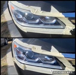 Headlight restore pair kit