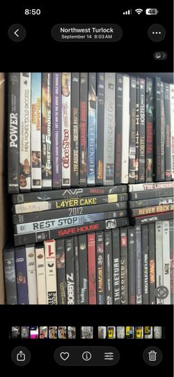 Large Lot of DVDs Mixed Titles