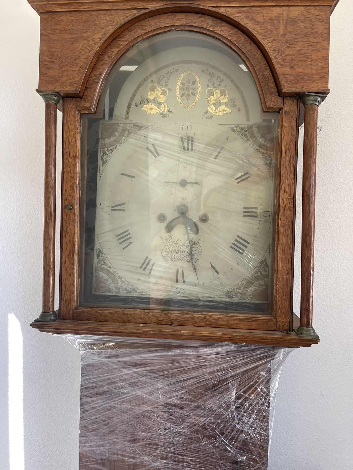 19th Century Rob Leck Antique Clock
