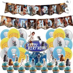 Ratatouille Party supplies