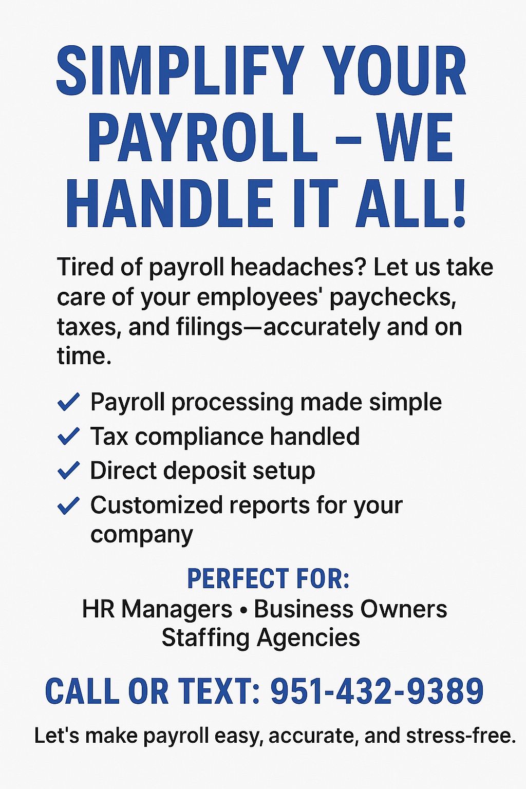 Payroll Services