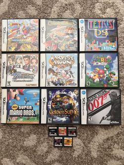 Nintendo ds games 30 each