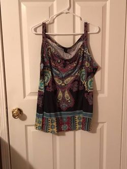 OU11075 Multi-Colored Tank Top