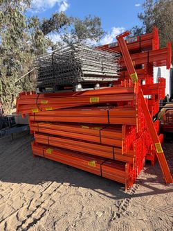 Pallet rack beams 8Ft