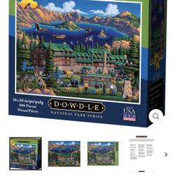 New Dowdle Crater Lake 500 Pc. Puzzle