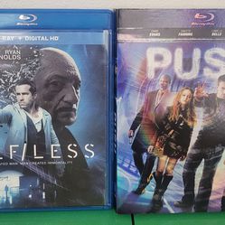 Ryan Reynolds Chris Evans Blu-ray LOT: Self/less + Push