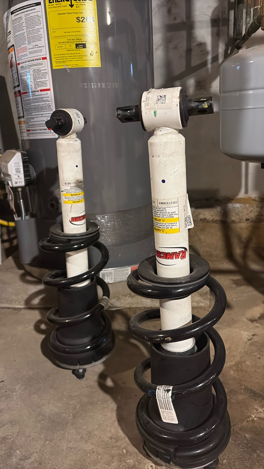 Front Strut Assembly From A Silverado