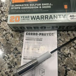 Corro Protec Powered Anode Rod For Hot Water Heater 