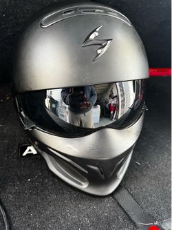 Scorpion Covert Motorcycle Helmet – Matte Black – Size [Your Size] – DOT Approved
