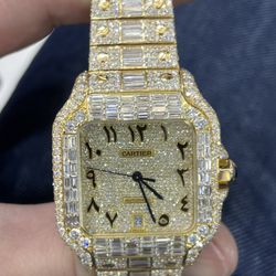 Cartier santos bust down