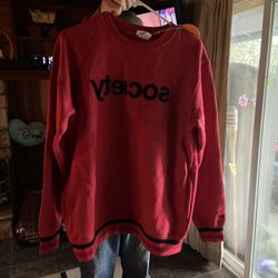 NWT Society Extra Thick Sweatshirt  Great Sweatshirt. UNISEX SIZE LARGE 