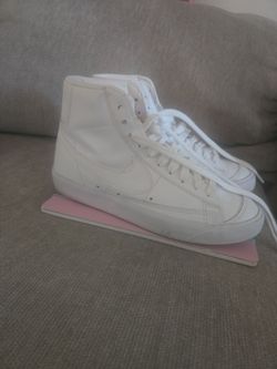 Nike Blazer Mid White High-Top Sneakers