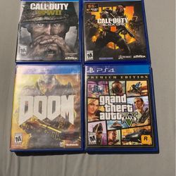 Slightly Used Games. 4 For 200 OBO