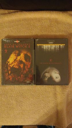 2 dvd's blair witch project