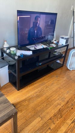 Glass Table Tv Bluetooth Speaker Combo