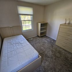 Authentic Danish Modern Twin And Trundle Bed