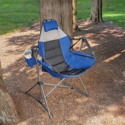 RIO Swinging Hammock Chair Beach Camping Time - Moving!