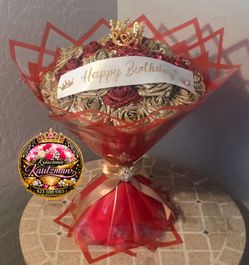 Red Birthday Princess Eternal Bouquet