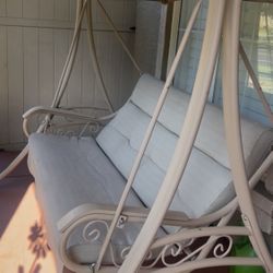 New Patio Swing Bench