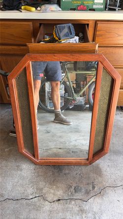 World market vintage mirror