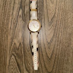 Burberry Women's Double Leather Analog Quartz Watch 34mm BU9110