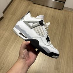 Jordan Retro 4 White Cement
