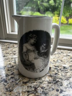 Crown B Vintage Pitcher 