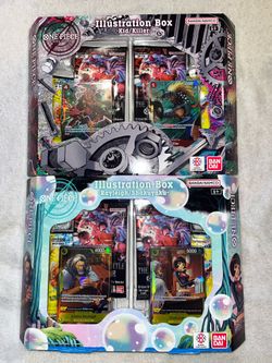 ONE PIECE ILLUSTRATION BOXES FOR TRADE