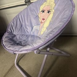 Frozen Elsa Folding Saucer Chair
