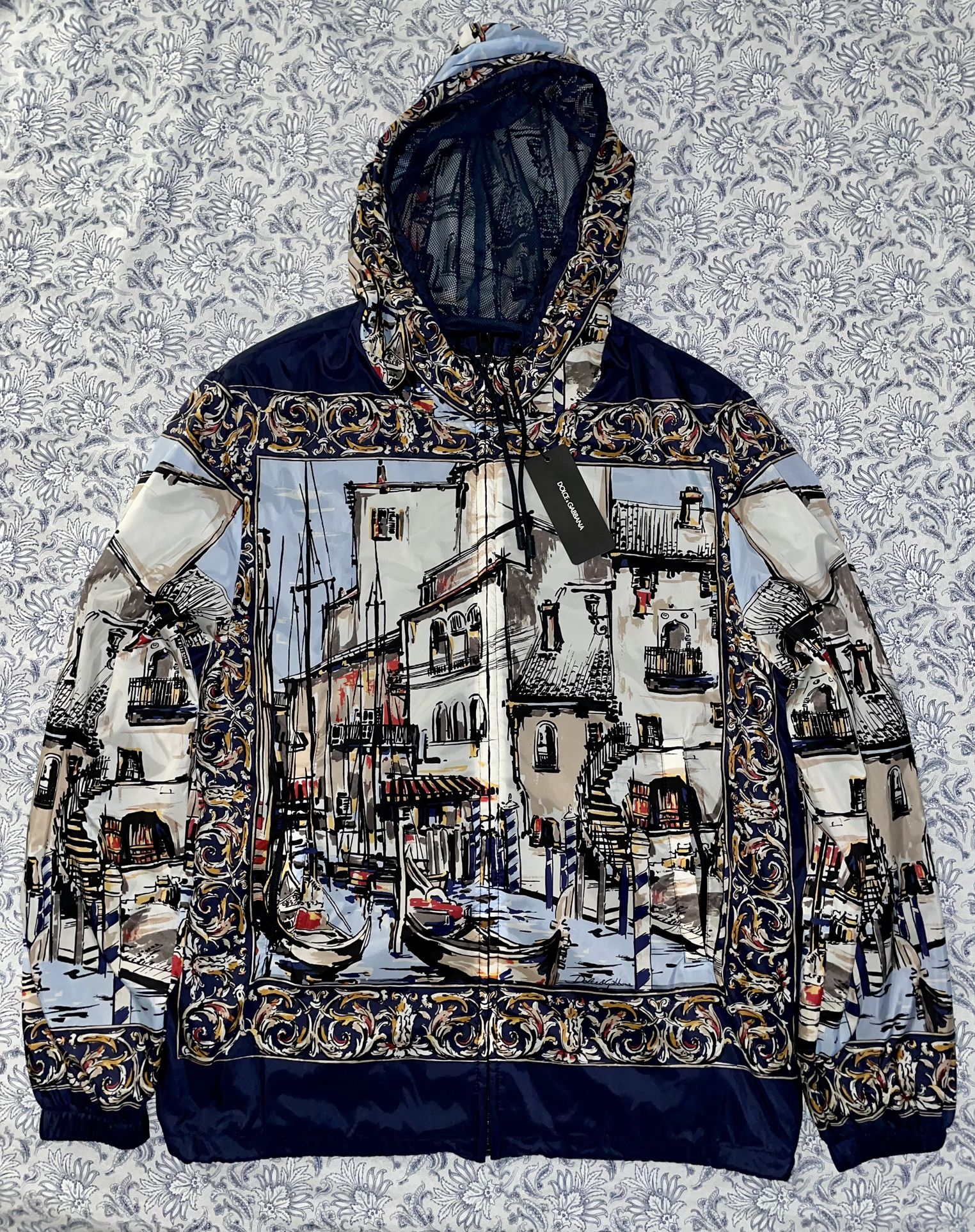 Dolce & Gabbana Runway Silk Windbreaker