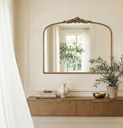 Vintage Gold Wall Mirror