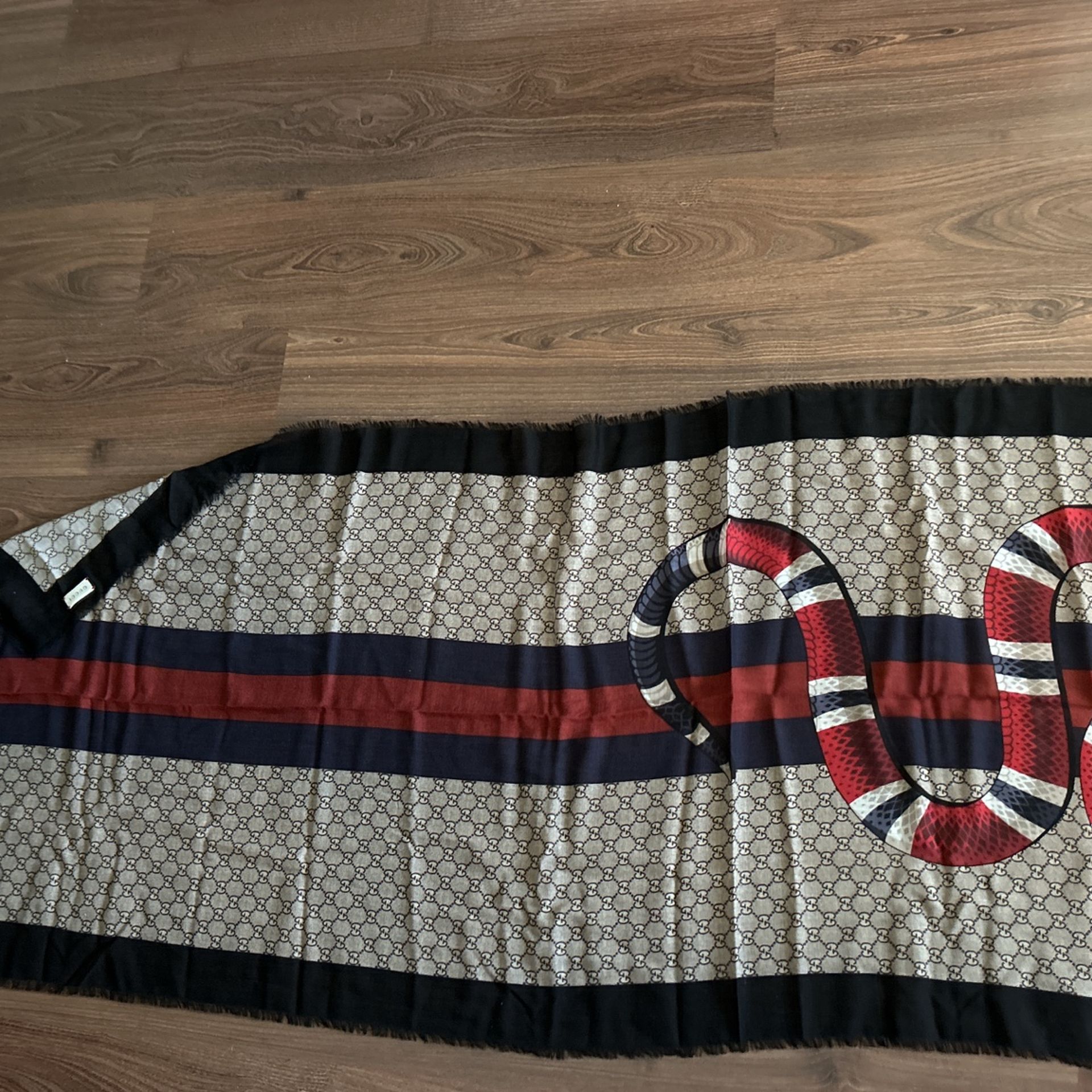 Gucci King Snake Collection Scarf