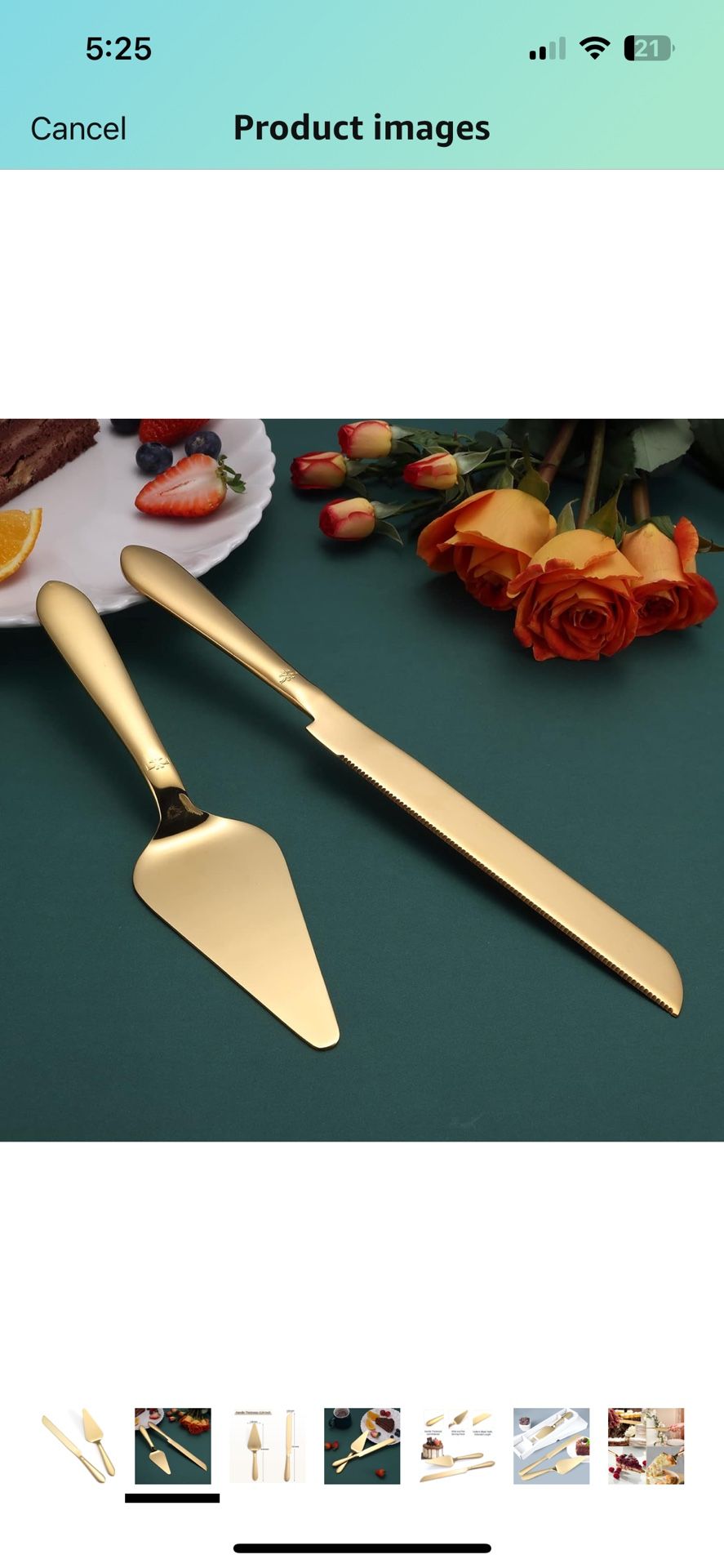 Wedding Cake Knife & Server