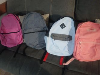 Backpack and supplies