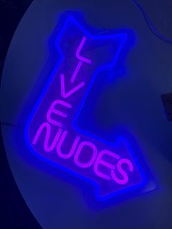 Neon sign
