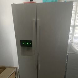 Amana White Two Door Fridge