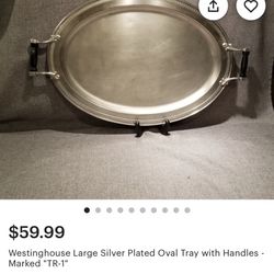 Beautiful Westinghouse Platter 
