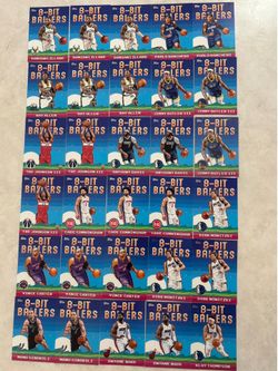 UPDATED * NBA TOPPS POWER PLAYERS & 8-BIT BALLERS, & CLUTCH CITY TRADING CARD LOT