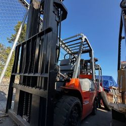Toyota Forklift For Sale, 6000Lbs, 3 Stages, Pneumatic Tires, 90 Days Warranty