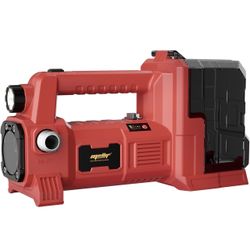 Brushless Water Transfer Pump Compatible with Milwaukee 18V Battery (Tool Only), 1/4HP 540GPH Cordless Self Priming Utility Pump for Pool Draining, Po