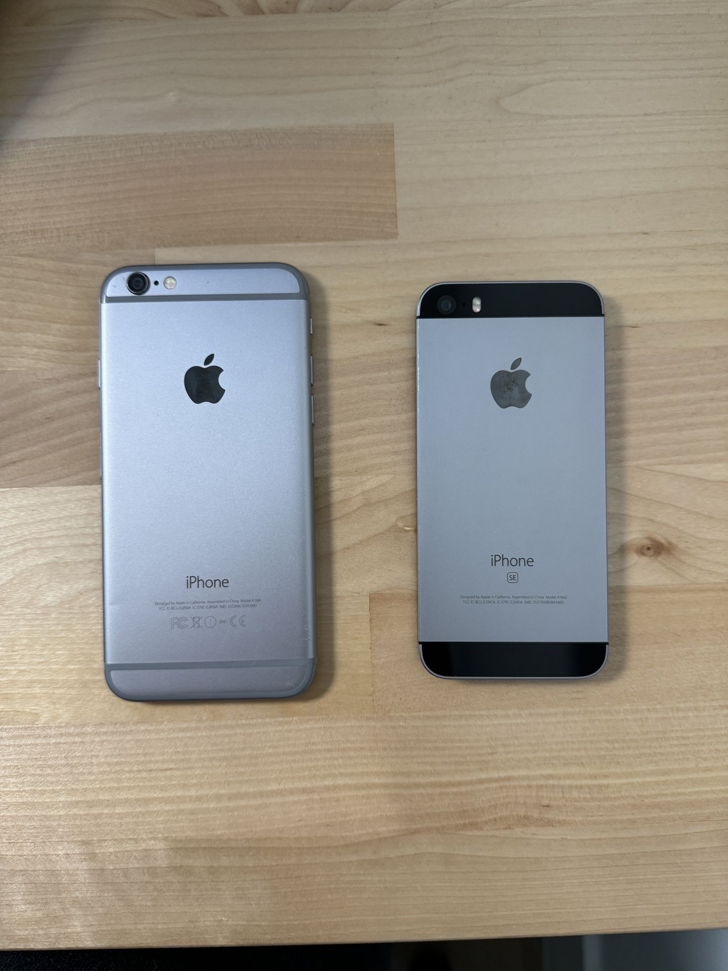 iPhone 6 + SE Working Condition