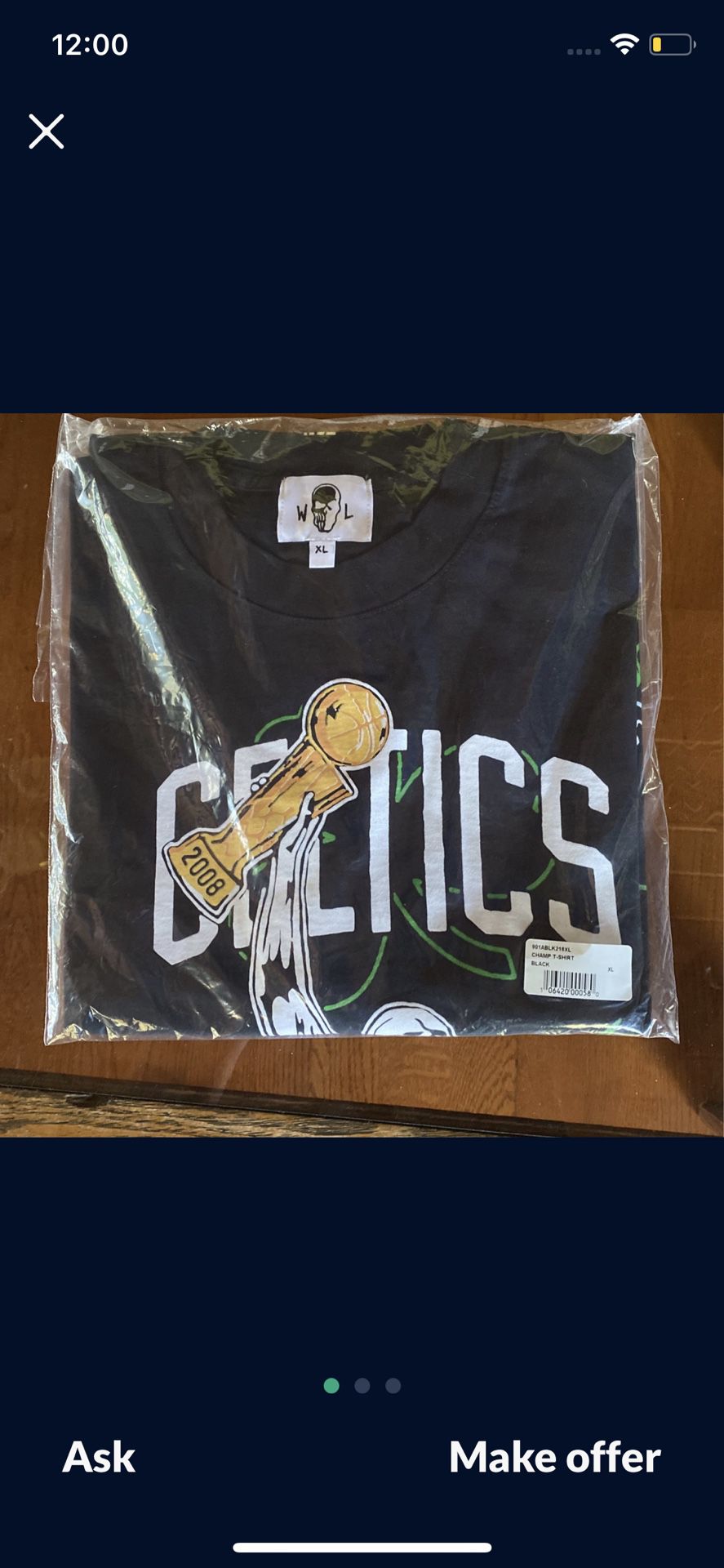 Warren Lotas Boston Celtics Paul Pierce Championship Basketball Hoodie for  Sale in Los Angeles, CA - OfferUp
