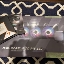 9800X3D, 32gb DDR5, 360mm AIO Combo Meal