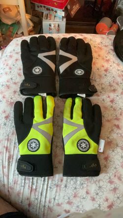 Vgo -4*f Or Above 3m Thinsulate C100 Lined High Dexterity Touchscreen Synthetic Leather Winter Warm Work Gloves Waterproof 