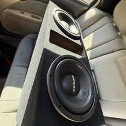 2 10's Subwoofer W/ AMP and Wiring