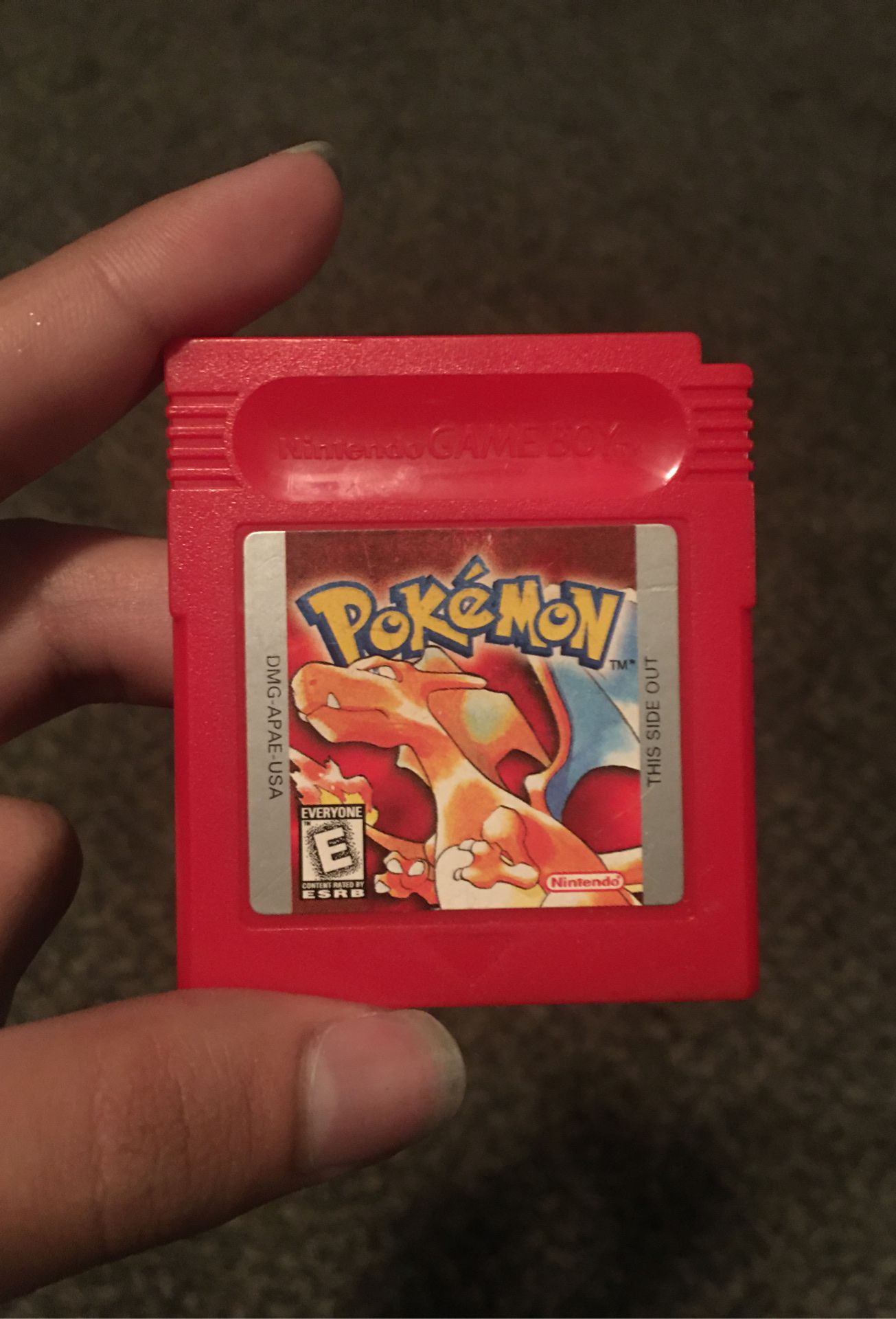 Nintendo game boy Pokémon Red