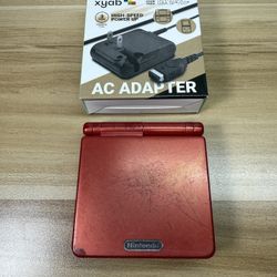 GBA SP model 001  Red 