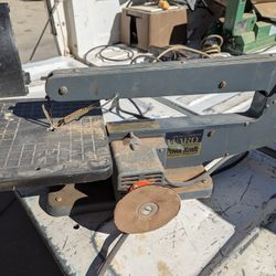 Bench/ Table Scroll Saw Jig Saw W/ Rotary Sanding Wheel