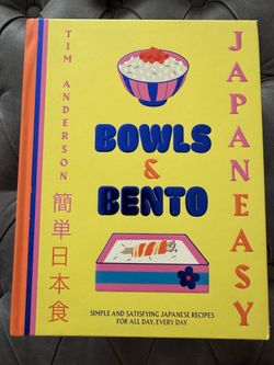 New Japanese Cookbook- Bowls & Bento