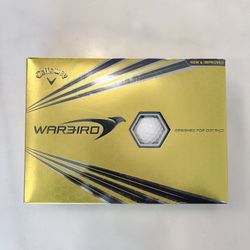 Callaway Warbird Golf Balls 1 Dozen (12 Balls) New Distance High Flight